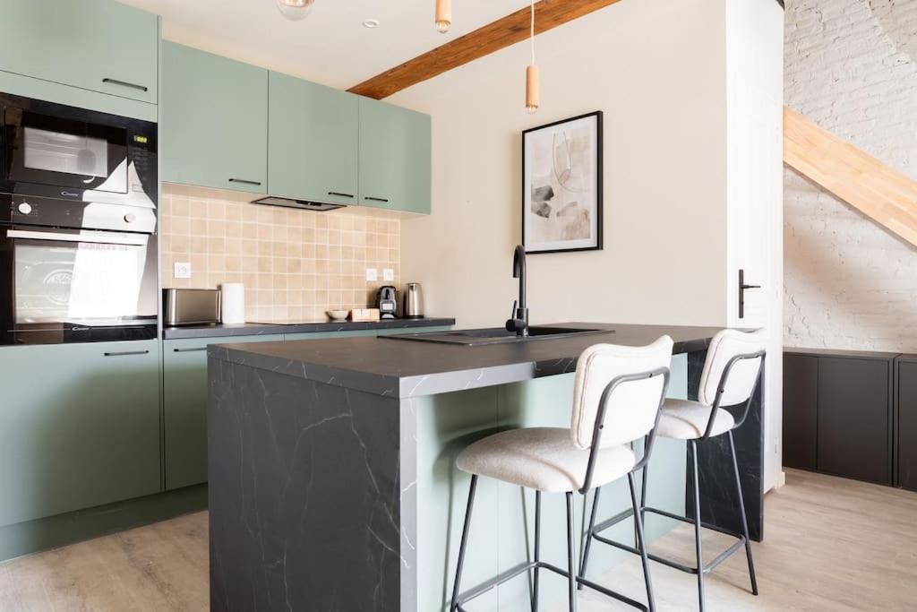 L'Elegant - Appartement Fonctionnel Plein-Centre De ドゥエー エクステリア 写真
