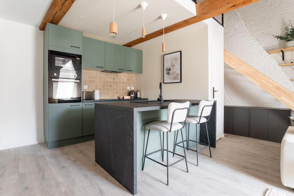 L'Elegant - Appartement Fonctionnel Plein-Centre De ドゥエー エクステリア 写真